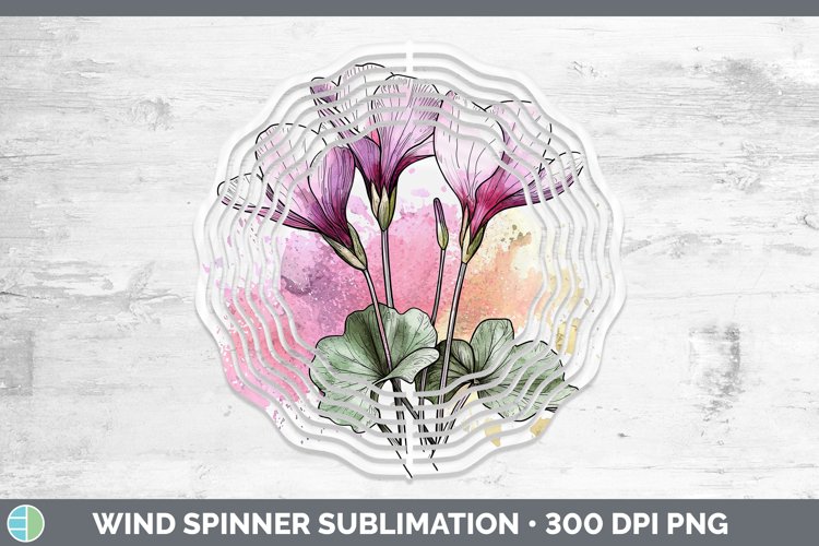 GorgeousWatercolor Wind Spinner design.
