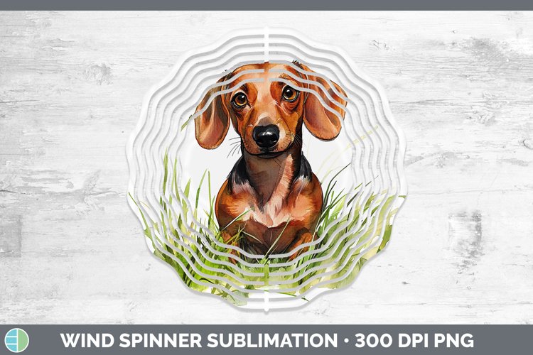 GorgeousWatercolor Wind Spinner design.
