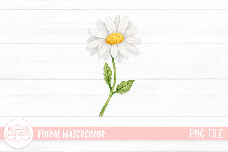Botanical Watercolor Illustration, Floral Watercolor Design