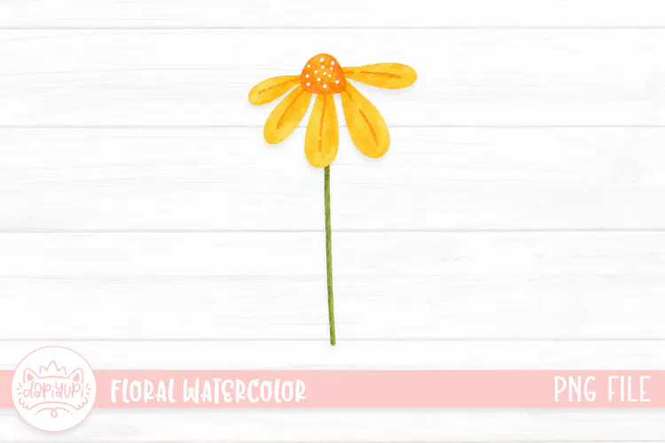 Botanical Watercolor Illustration, Floral Watercolor Design