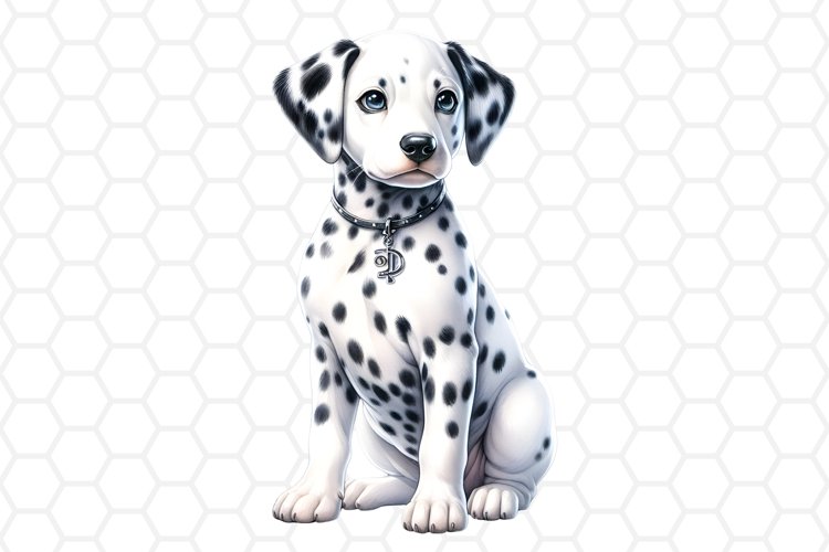 Dalmatian Clipart Image 21