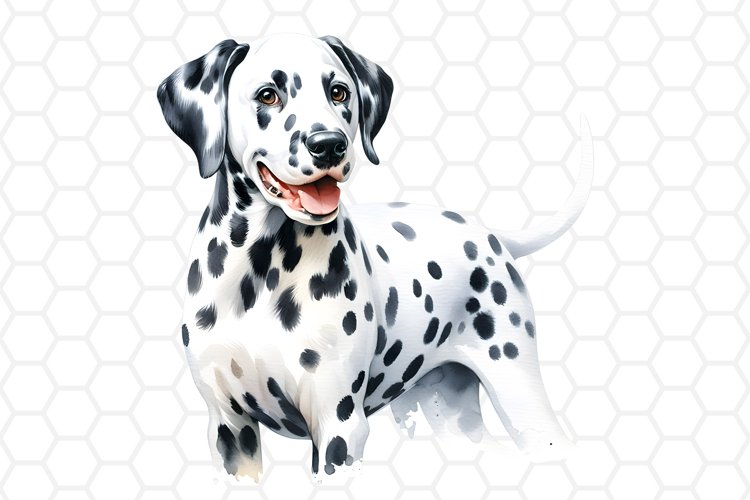 Dalmatian Clipart Image 23