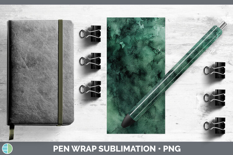 GorgeousWatercolor Pen Wrap design.