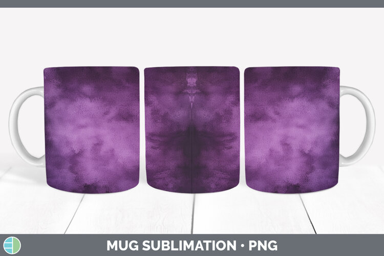 GorgeousWatercolor Mug Wrap design.