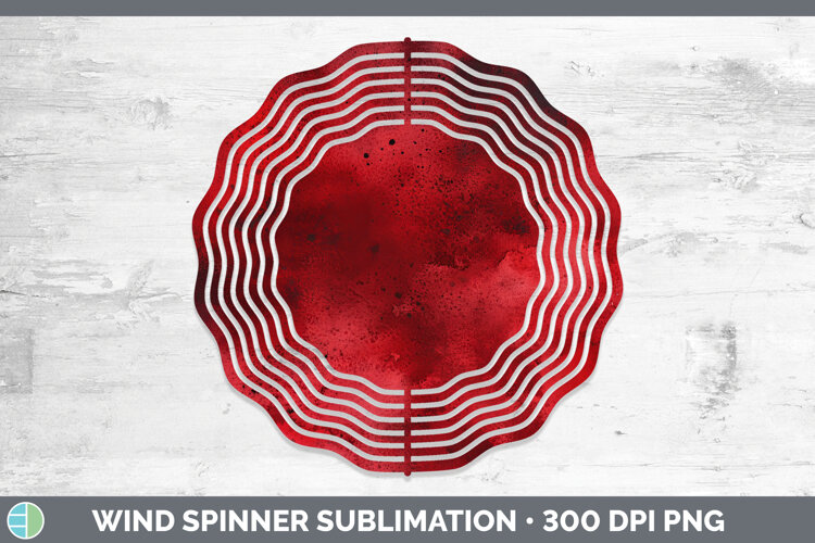 GorgeousWatercolor Wind Spinner design.