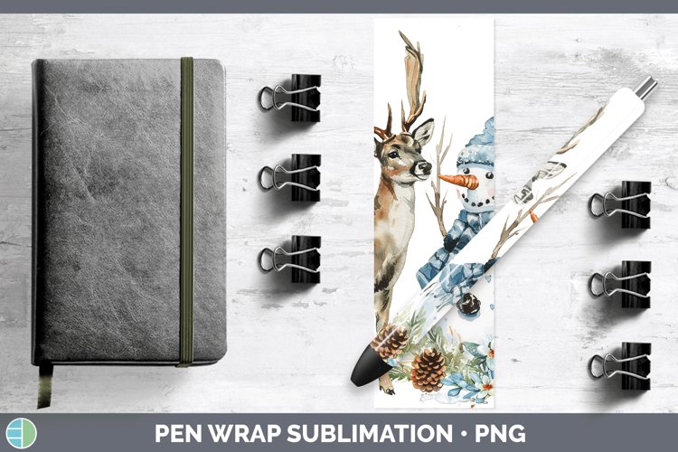 GorgeousWatercolor Pen Wrap design.
