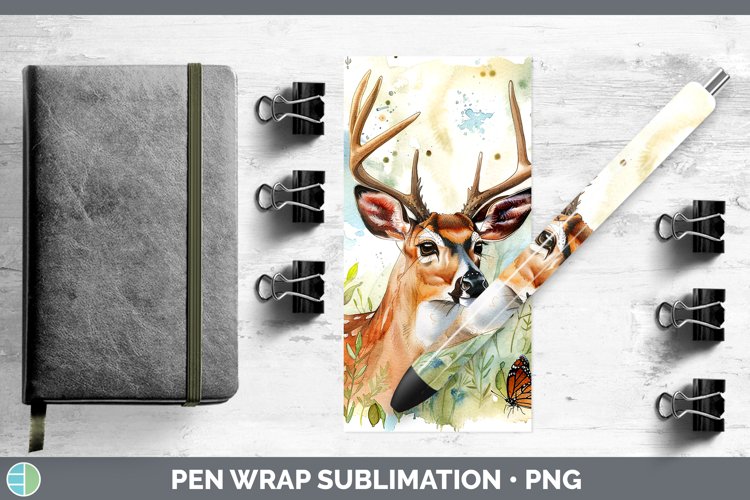 GorgeousWatercolor Pen Wrap design.