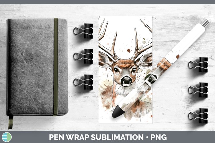 GorgeousWatercolor Pen Wrap design.