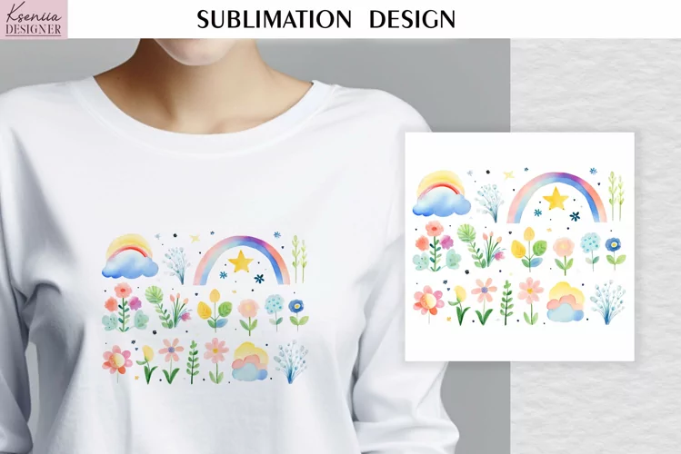 Watercolor Flowers| Summer T Shirt