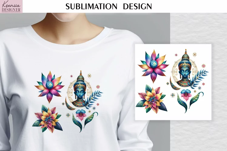Watercolor Vintage Flower Design| Summer T Shirt