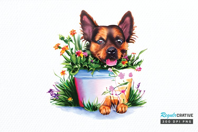 Puppy Clipart Image 8