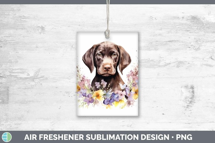 GorgeousWatercolor Dog Air Freshener design.