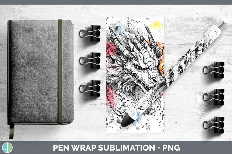 GorgeousWatercolor Pen Wrap design.