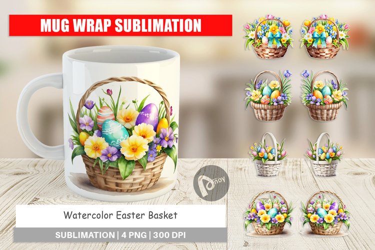 Easter Watercolor Clipart Image 4