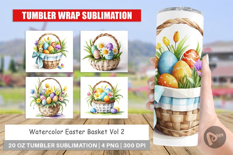 Easter Basket Clipart Image 8