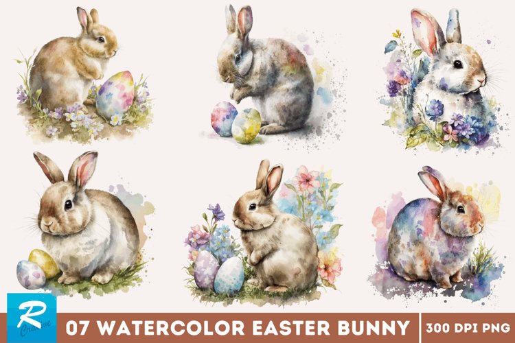 Bunnies Clipart Image 7