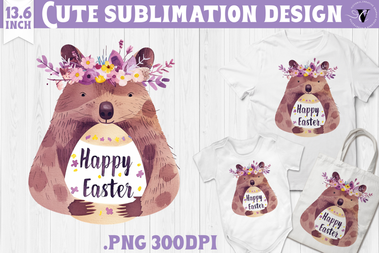 Watercolor Quokka | Easter clipart | Happy Easter