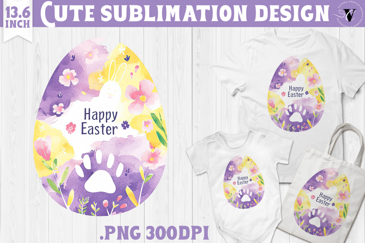 Watercolor Egg | Easter clipart | Happy Easter