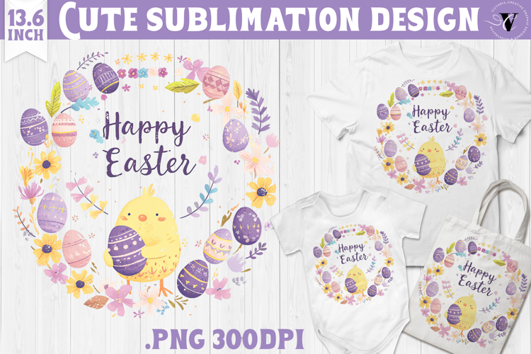 Watercolor Chick | Easter clipart | Happy Easter