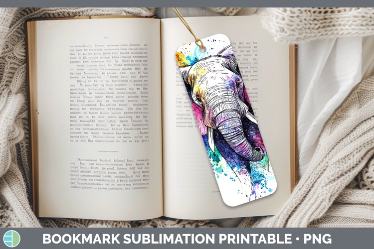 Watercolor Elephant Image 7