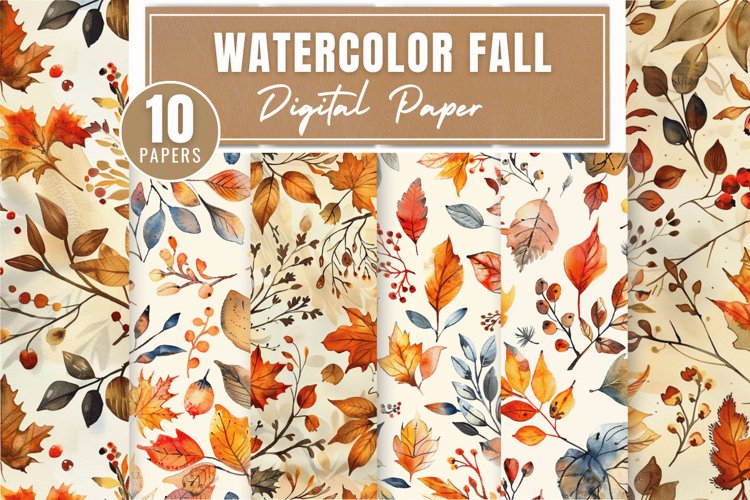Fall Leaves Illustration Image 17