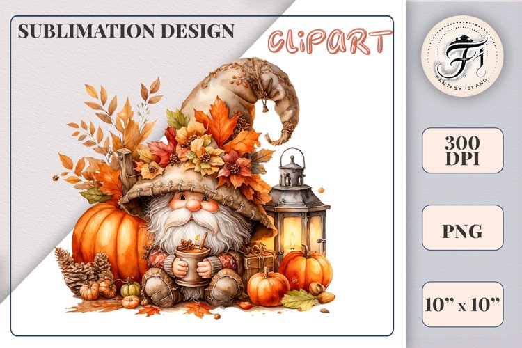 Cute Gnome Clipart Image 11
