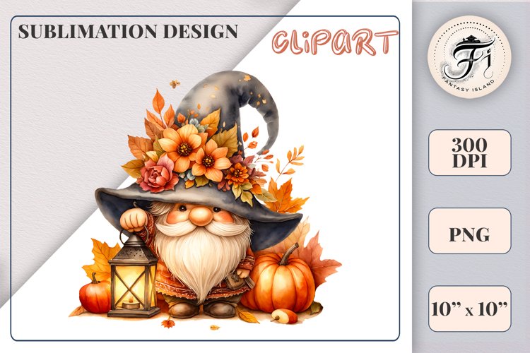 Cute Gnome Clipart Image 17