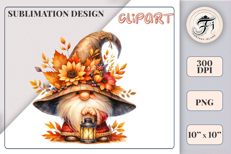Cute Gnome Clipart Image 18