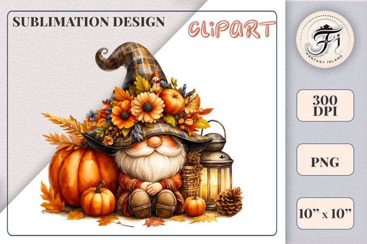 Cute Gnome Clipart Image 21