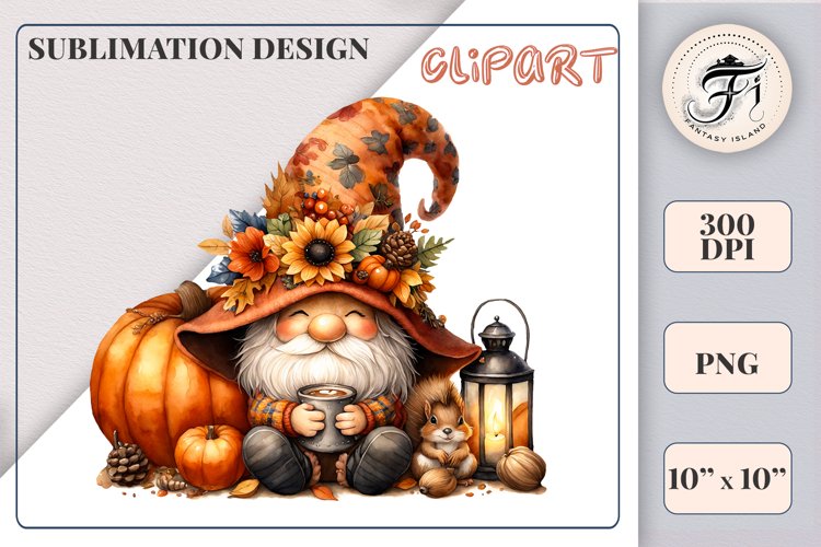 Cute Gnome Clipart Image 20