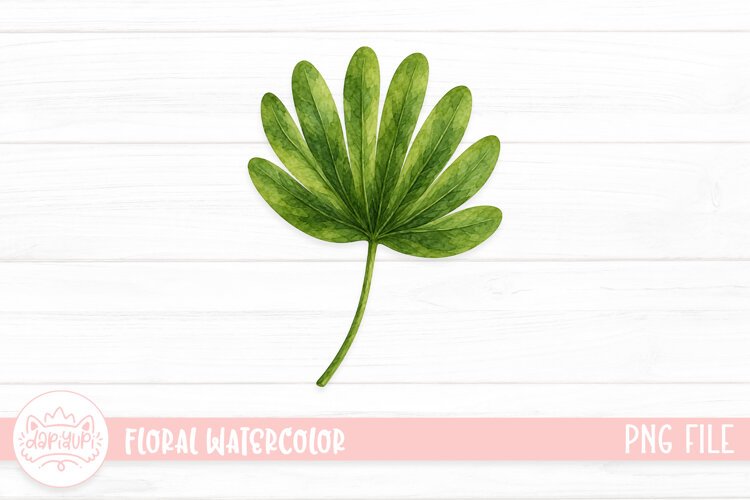 Botanical Watercolor Illustration, Floral Watercolor Design example image 1