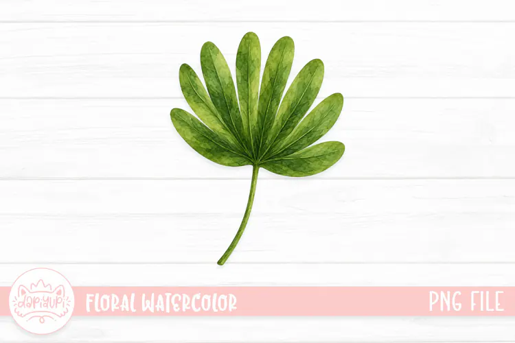 Botanical Watercolor Illustration, Floral Watercolor Design