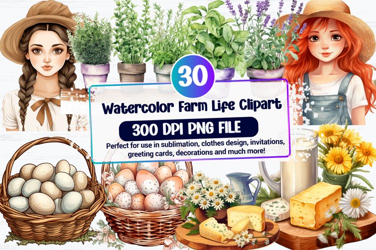 Farm Animals Clipart Image 24