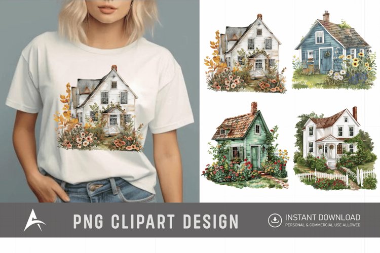 Farmhouse Animals Clipart Image 10