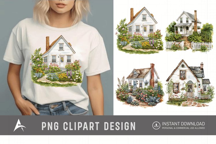Farmhouse Animals Clipart Image 13