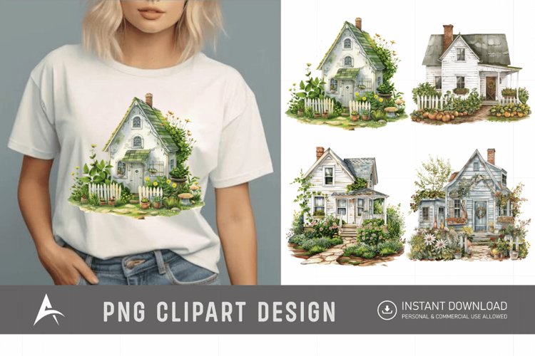 Farmhouse Animals Clipart Image 8