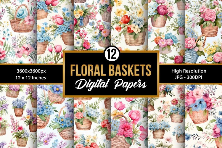Floral Seamless Pattern Image 24
