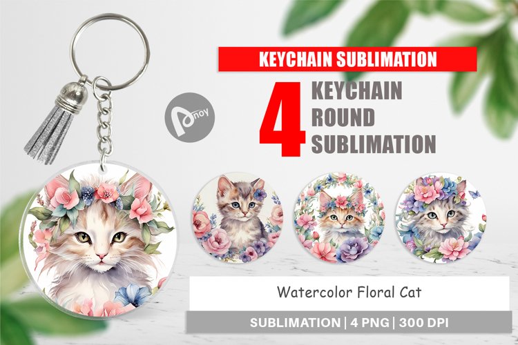 Cat Watercolor Image 24