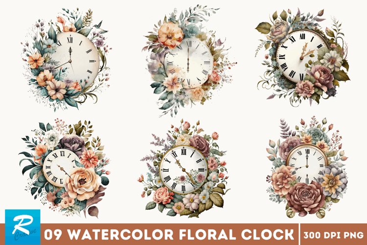 Spring Watercolor Clipart Image 7