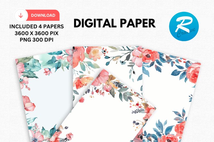 Floral Background Image 8