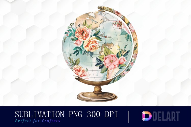 Globe Illustration Image 9
