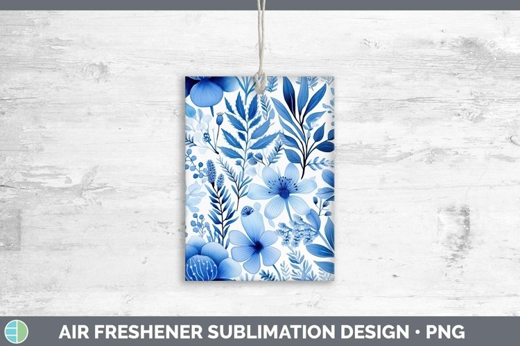 Blue Flowers Clipart Image 4