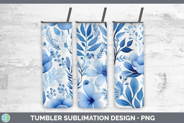 Blue Flowers Clipart Image 19