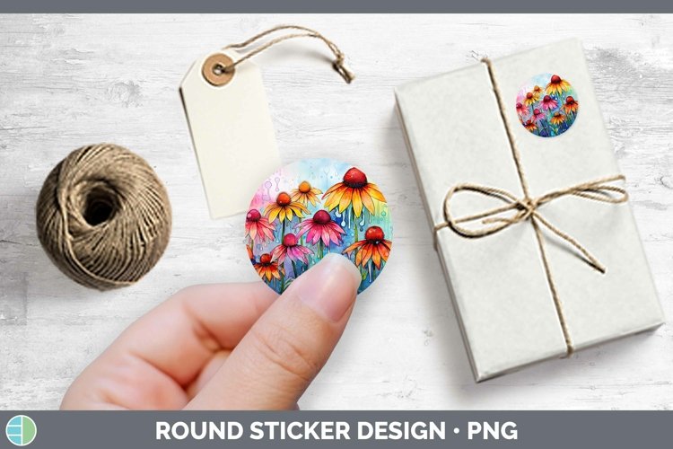 Watercolor Flowers Image 3