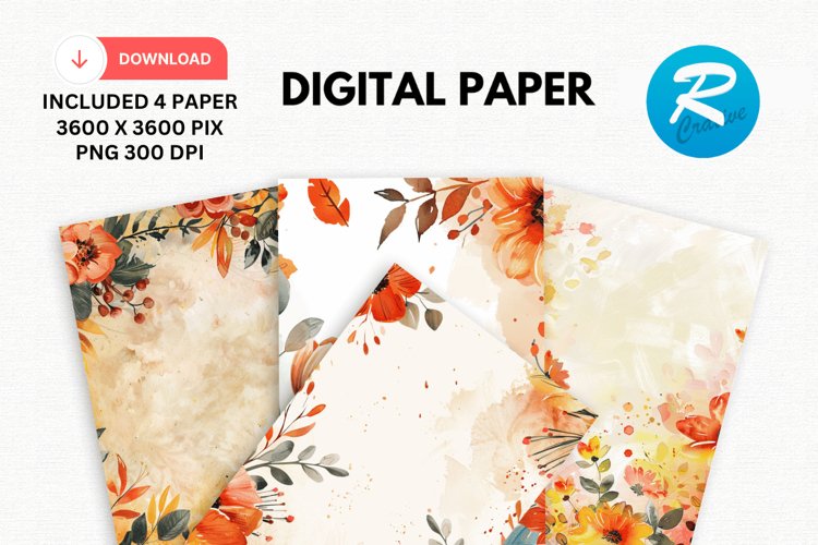 Fall Flowers Clipart Image 10
