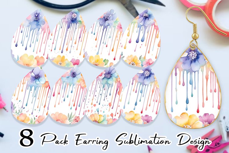 Sublimation Earring Designs Image 21