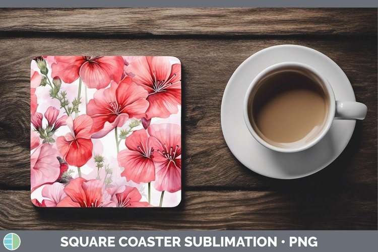 Watercolor Flowers Image 2