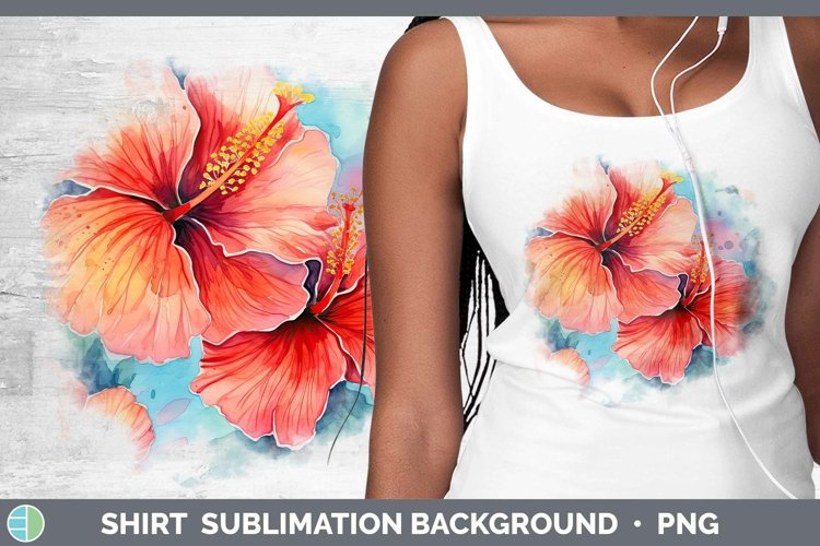 Hibiscus Flower Clipart Image 7