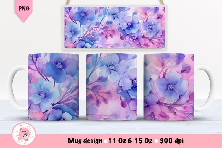 Purple Flower Clipart Image 21