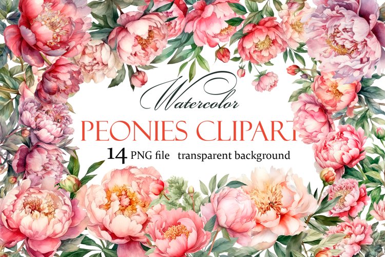 Peony Clipart Image 22